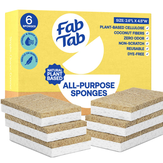 Eco-friendly, biodegradable and renewable Coconut Scrubbing Sponges