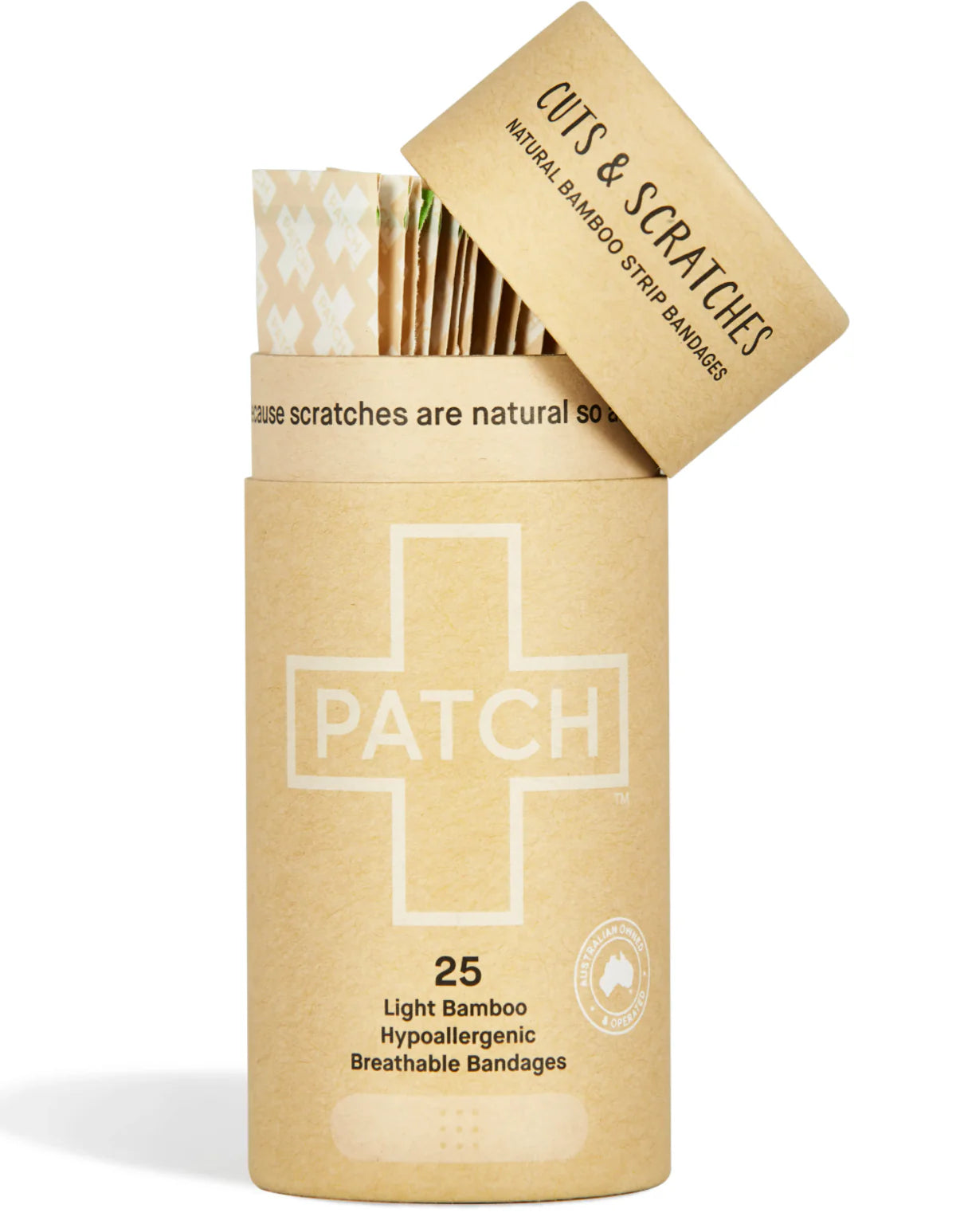 - Natural Bamboo Adhesive Strips