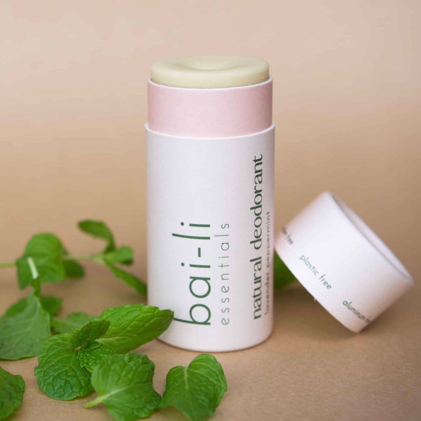 NATURAL PLASTIC FREE DEODORANT, the perfect alternative to plastic-packed deodorants! packaged in cardboard blocks