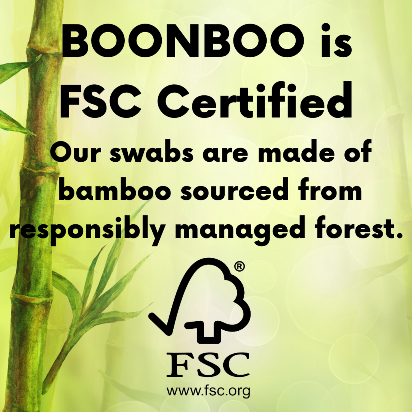 600 Count Bamboo Cotton Buds | Plastic-Free Plant-Based Wrap | Biodegradable & Sustainable