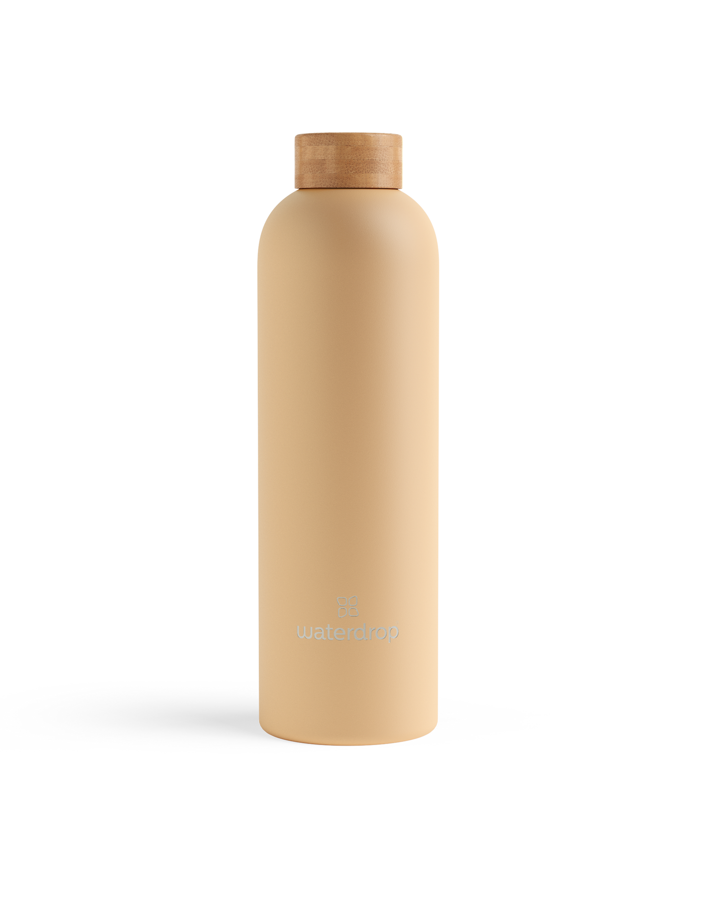 Reusable double-walled stainless steel bottle